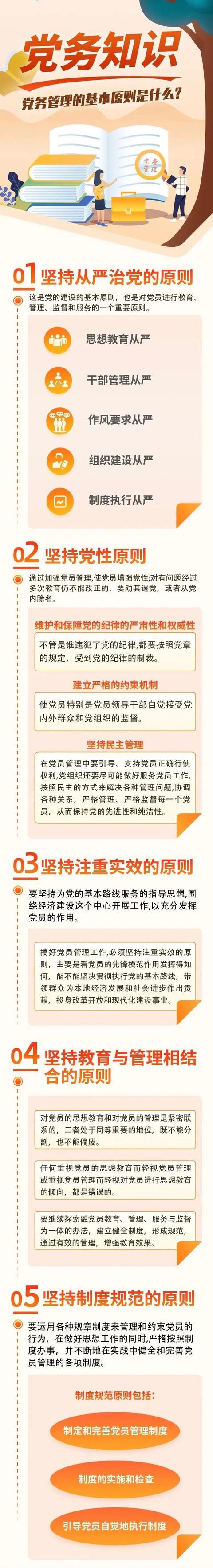 先锋讲坛丨党务管理的基本原则是什么？（党务管理的内容）