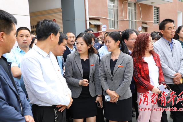 渭南市第三届中小学校党务干部培训班学员走进北塘实验小学（渭南北塘实验小学新校长）