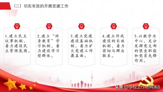 学校2022-2023学年党支部工作报告（2021年学校党支部工作报告）