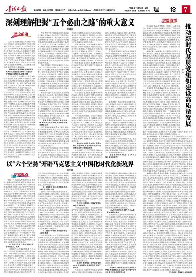 推动新时代基层党组织建设高质量发展 冶 萍（推进新时代基层党建高质量发展）