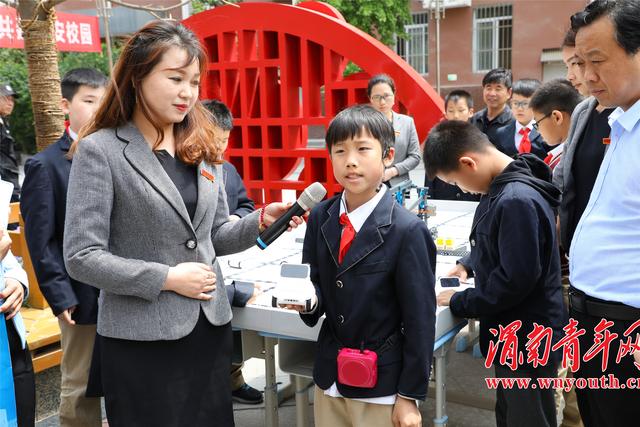 渭南市第三屆中小學校黨務干部培訓班學員走進北塘實驗小學（渭南北塘實驗小學新校長）