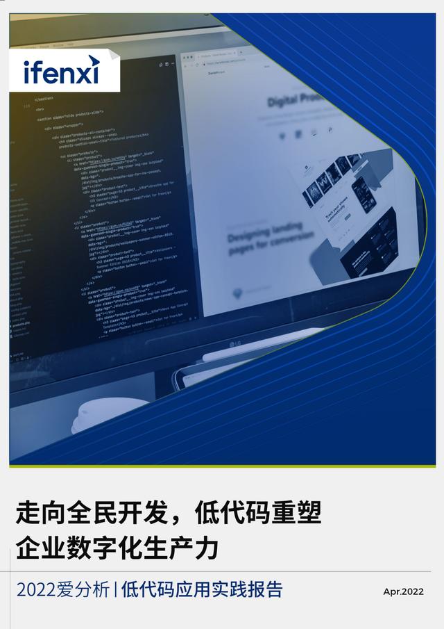 2022年低代码领域应用实践报告（低代码重塑企业数字化生产力）（“低代码开发”会是企业数字化转型的理想选择吗）