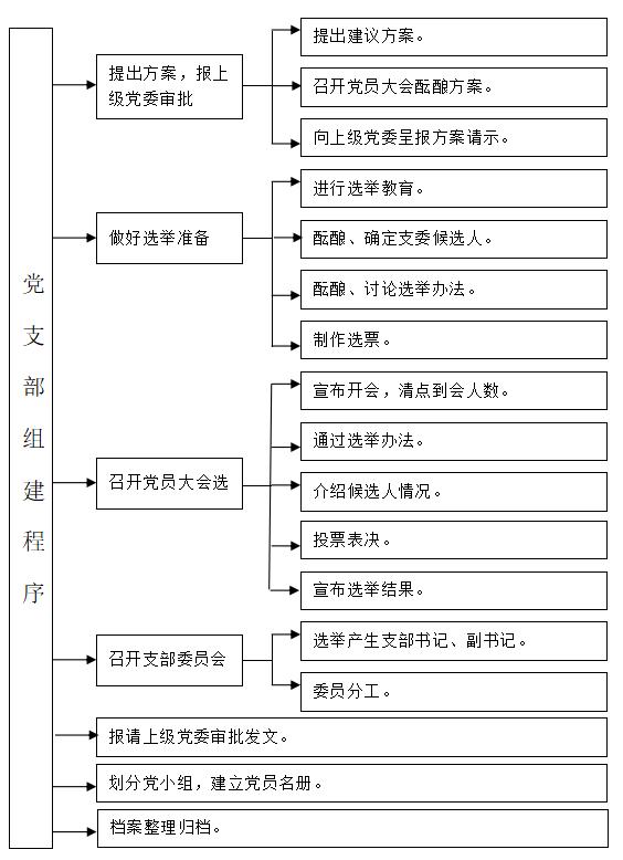 基层党建工作21个标准流程图（基层党建工作21个标准流程图文件）