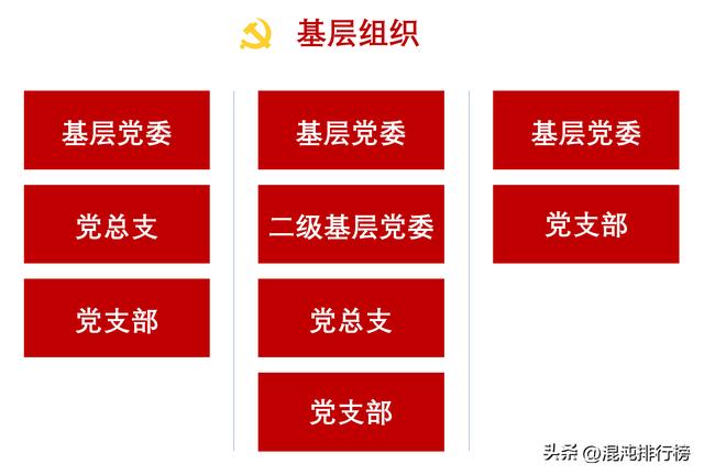 【政治】2个维度详细解读“党”的组织架构【总#016】（党的组织结构体系）