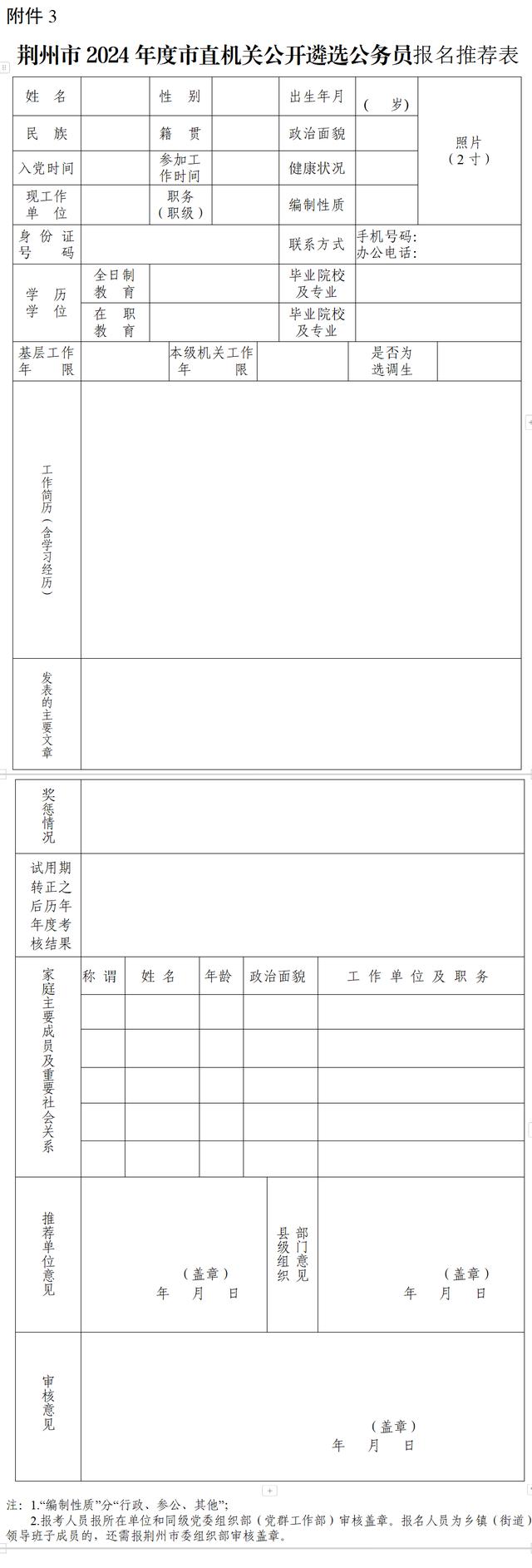 荆州市委组织部最新公告（荆州市委组织部最新公告公示）