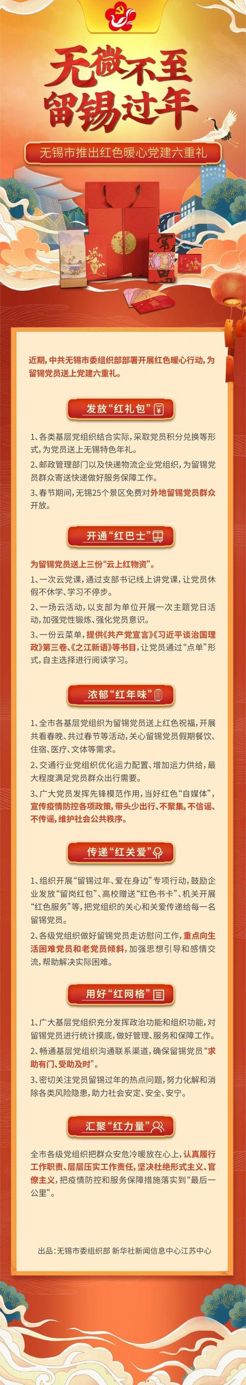 @留錫黨員，紅色暖心黨建六重禮送你們~（紅色黨建禮品）