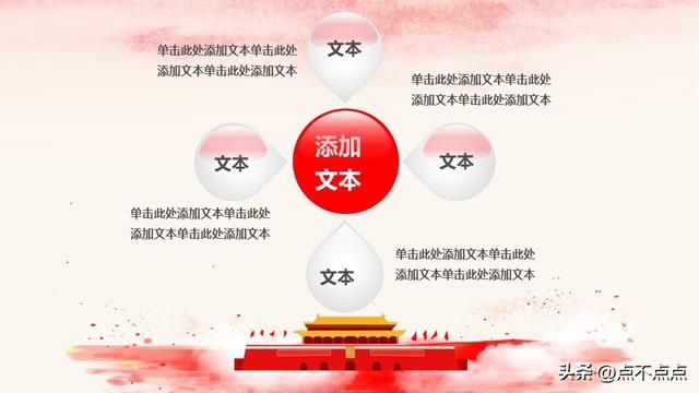 PPT模版之黨建紅專01（黨建ppt紅色背景圖片）