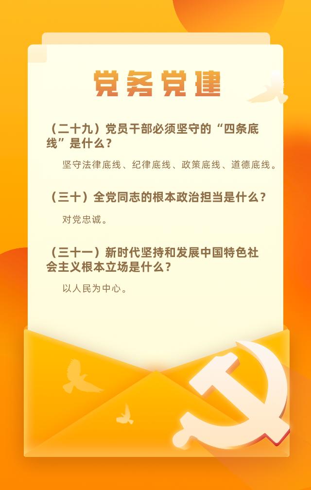 應知應會手冊（二）- 黨務黨建（應知應會黨務工作知識手冊）