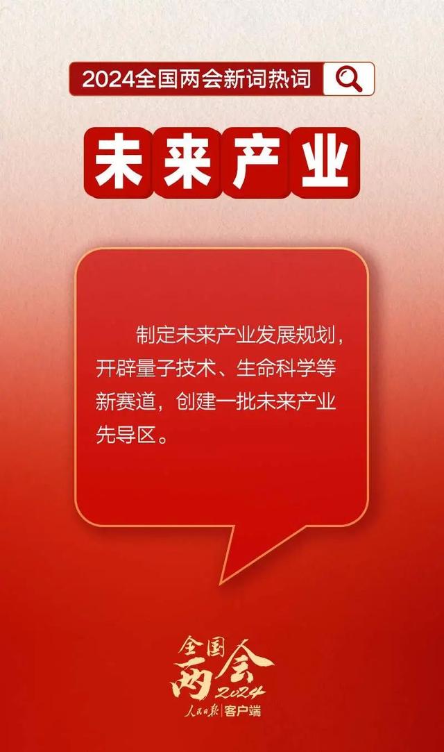 “新三樣”、新質(zhì)生產(chǎn)力、未來產(chǎn)業(yè)......一組圖了解2024全國兩會新詞熱詞→