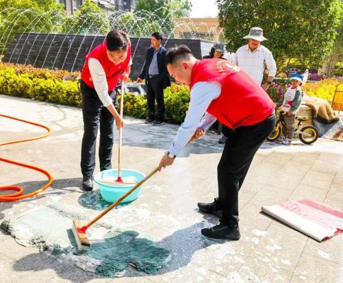 “紅領引航 止于至善”黨建品牌為水發明德參與基層治理工作賦能增效