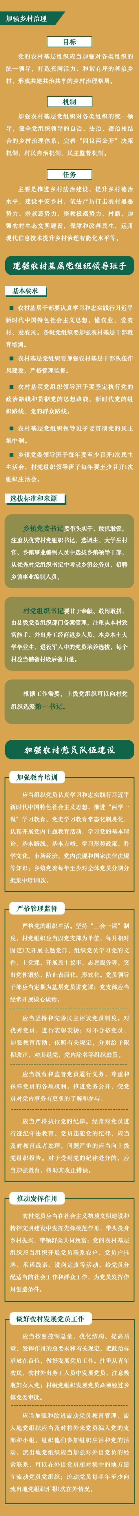 黨務工作指南——農村基層黨組織的工作任務（農村基層黨組織主要任務）