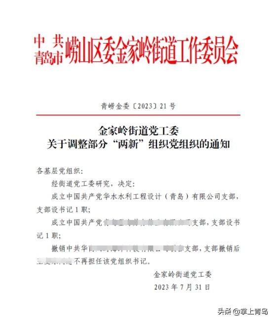 立黨風樹形象 抓黨建促發展—華水水利設計院黨支部正式成立（水利局黨建辦）