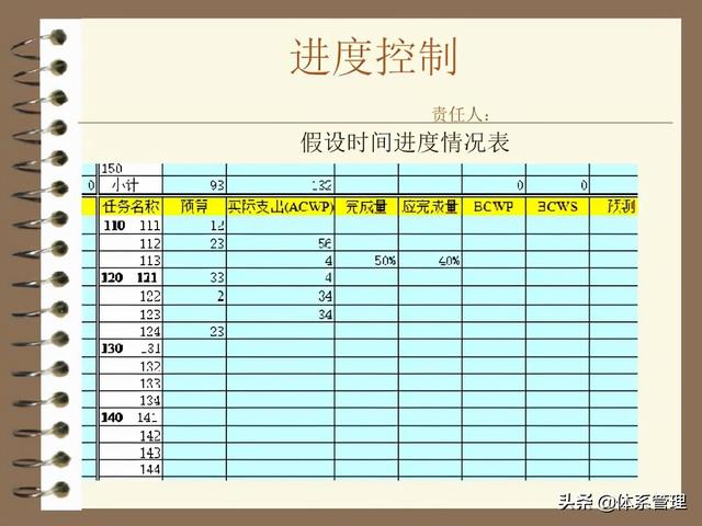 「体系管理」pmp项目管理案例模板（ppt 34页）（pmp项目管理实例）