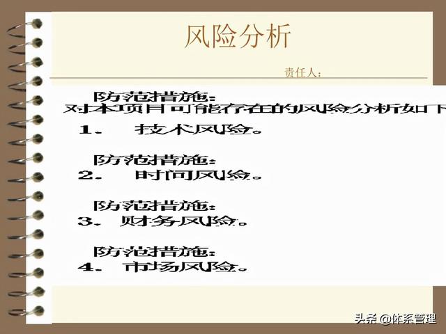 「体系管理」pmp项目管理案例模板（ppt 34页）（pmp项目管理实例）