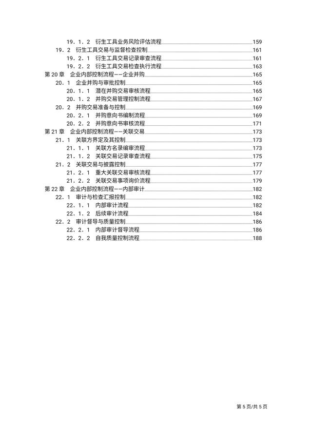 年薪80万总监熬夜做出来的“企业内部控制流程手册”简直太绝了！