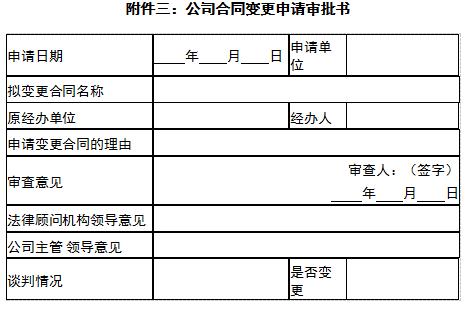 公司合同管理规定（企业合同管理制度范本）