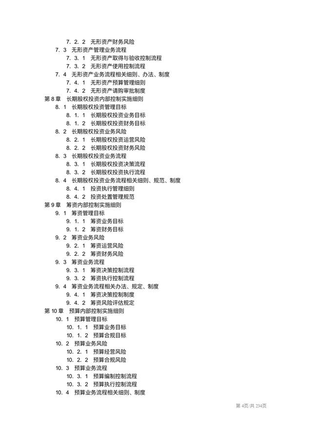 企业内部控制实施细则手册（企业内部控制实施细则手册pdf）