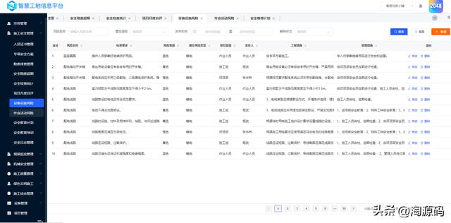 大型智慧工地管理平台源码（后台管理端+APP+可视化大屏端）（智慧工地管理平台系统源代码）